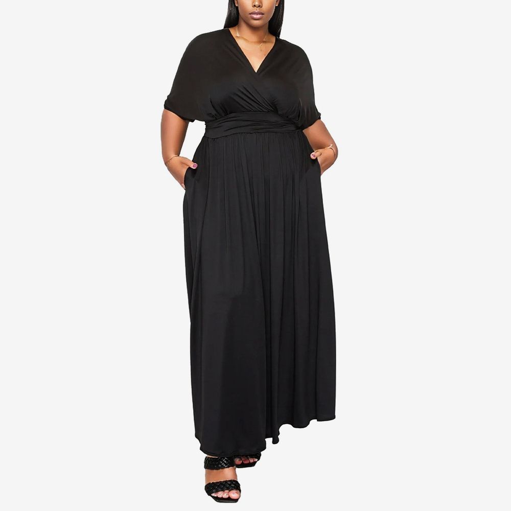 Raffi Pocket Empire Waist Maxi Dress