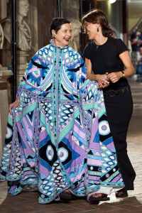 Emilio Pucci Spring 2024: Isabella Rossellini Closes Show in Vivara Caftan