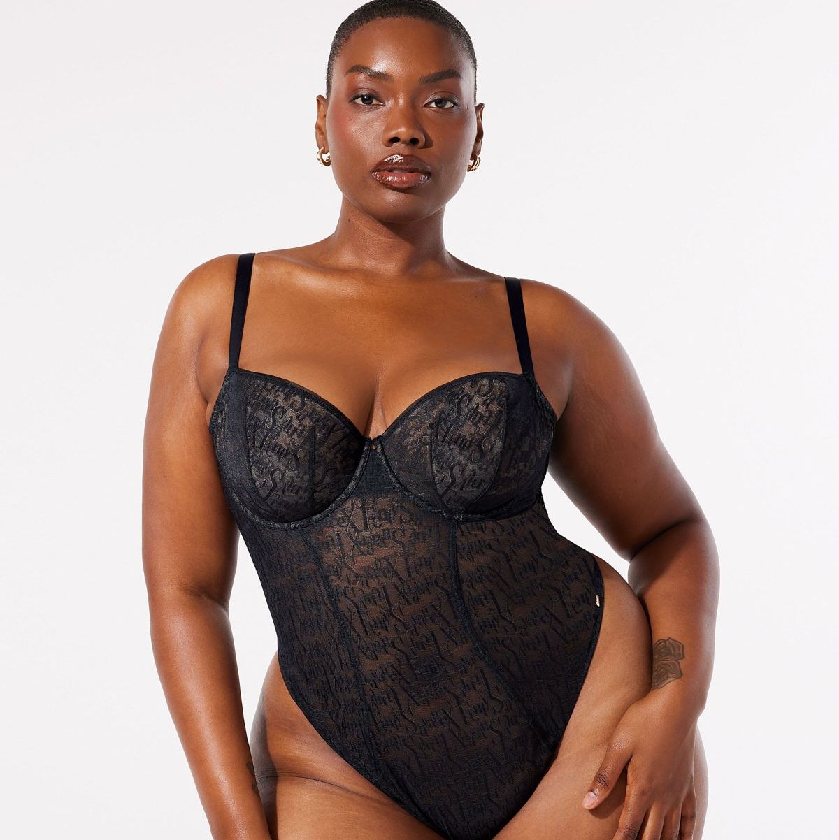 Signature Script Underwire Teddy