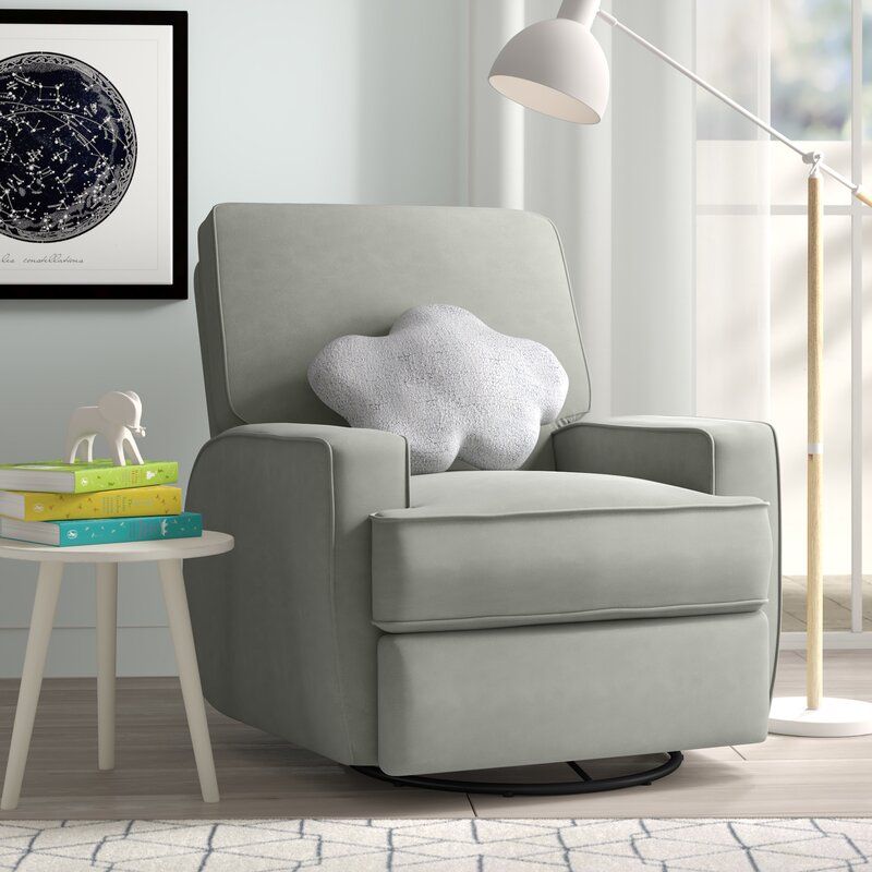 Abingdon Upholstered Swivel Reclining Glider