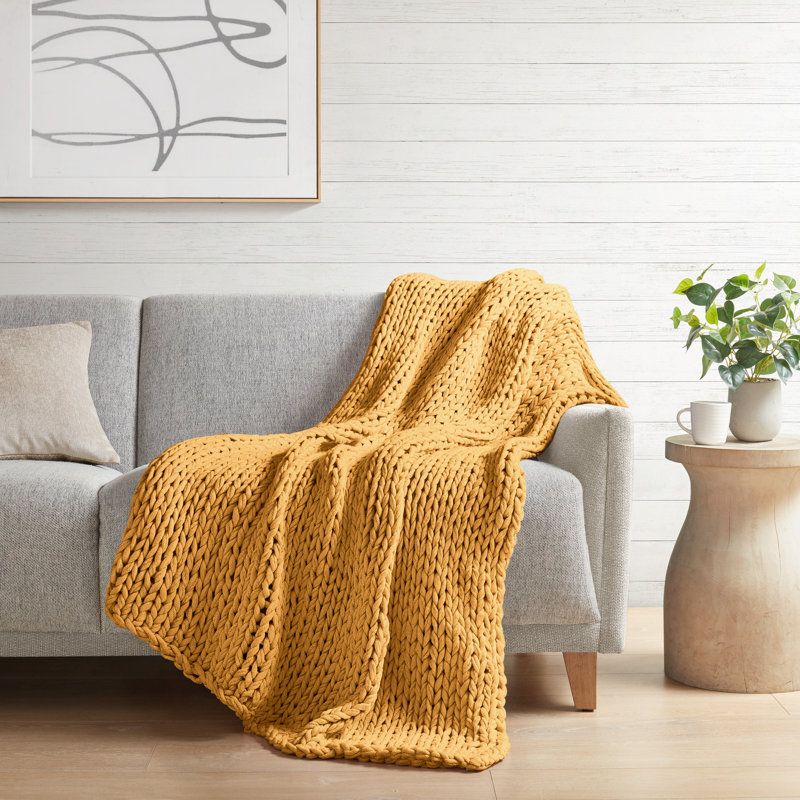 Madison Handmade Chunky Double Knit Throw