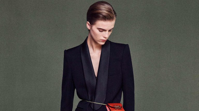 Victoria Beckham Nods to Helmut Newton and the Art of Party Dressing for Resort 2025