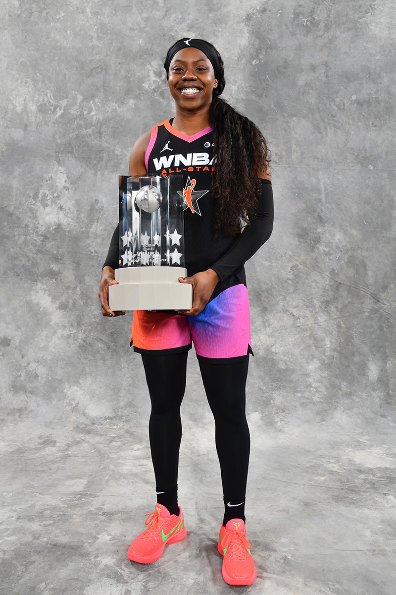 Arike Ogunbowale, MVP, 2024 WNBA All-Star Game, Nike Kobe 6 Protro