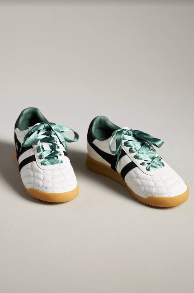 Gola x Anthropologie Stadium Sneakers in white/black 