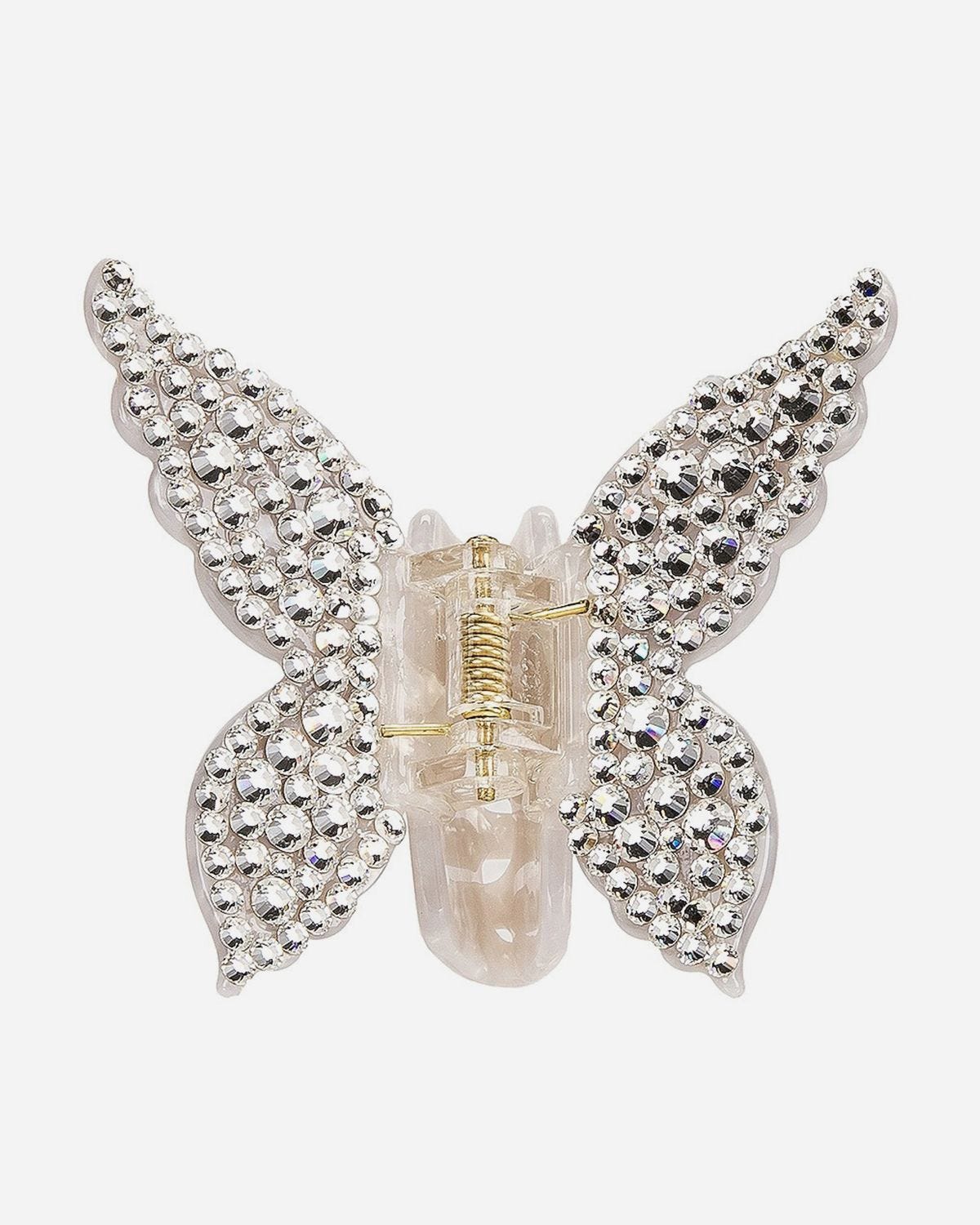 Crystal Papillon Clip