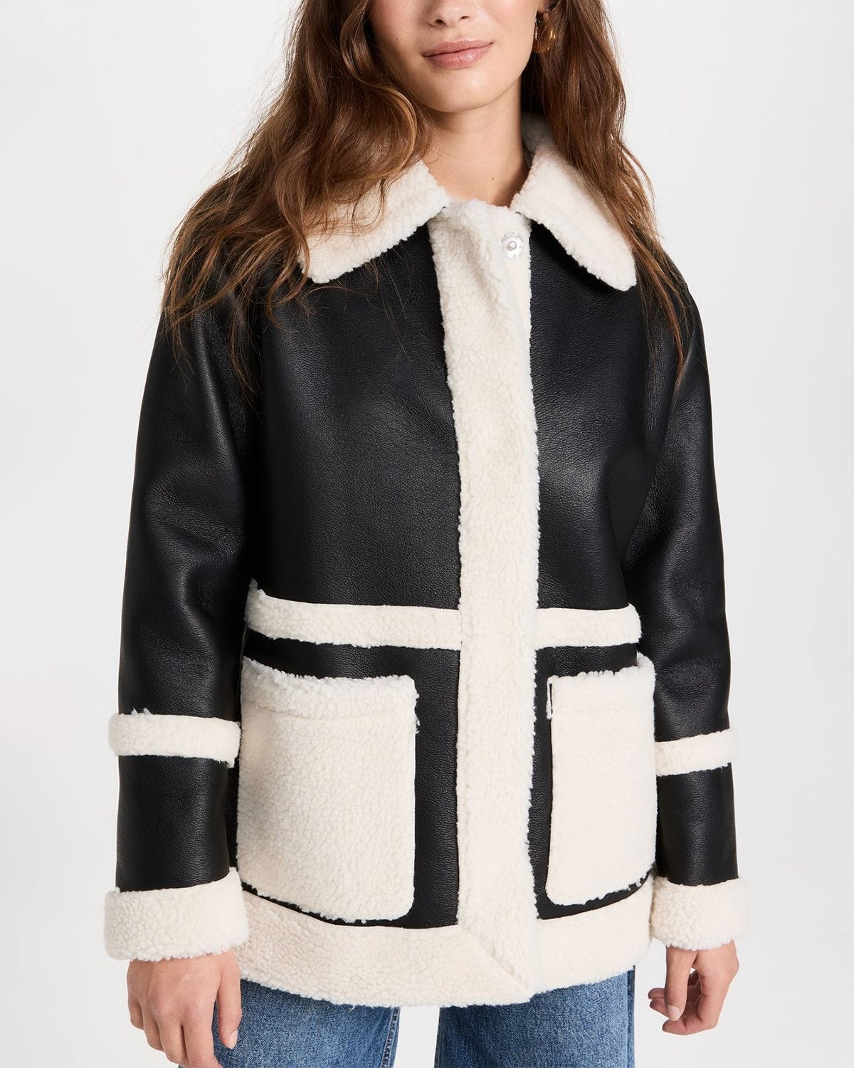 Faux Shearling Jacket