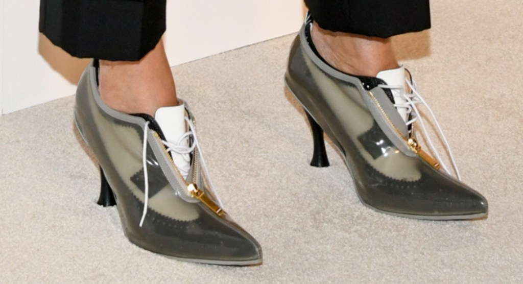 A closer look at Jenna Lyons' shoes.