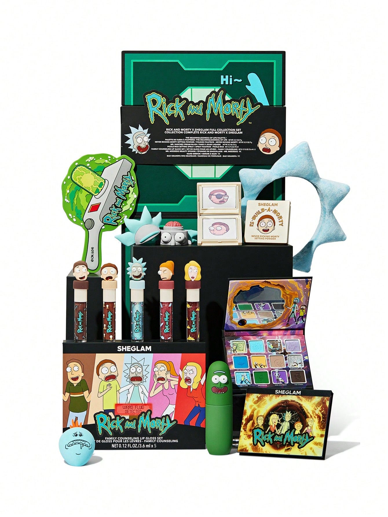 Rick and Morty x SHEGLAM Full Collection Set