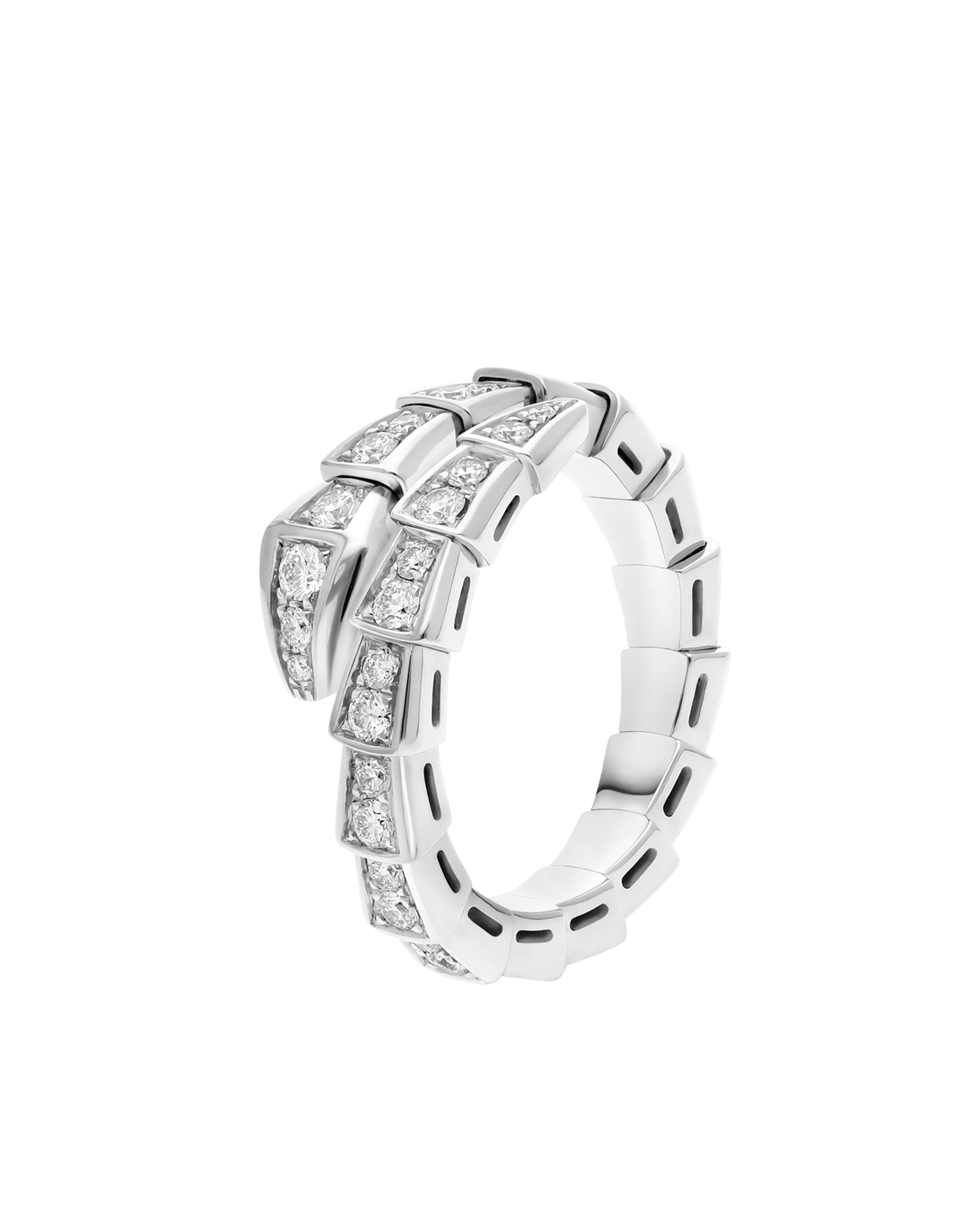 Serpenti Viper White Gold Ring