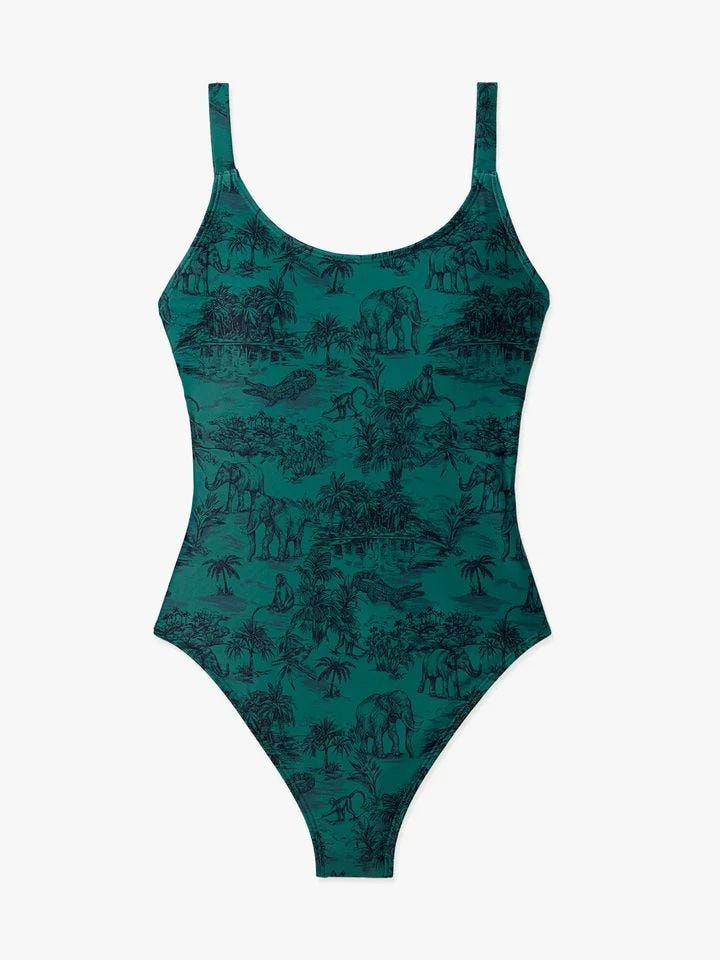 x 'The White Lotus' Atlantic One Piece