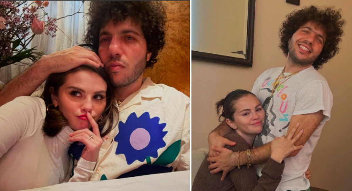 selena gomez benny blanco at home