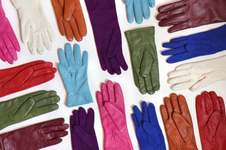 Pelota Basque Gloves Are Quietly Gripping Avant-Garde Handwear Drops Close-up of structured leather gloves with open-back construction and reinforced palm panels