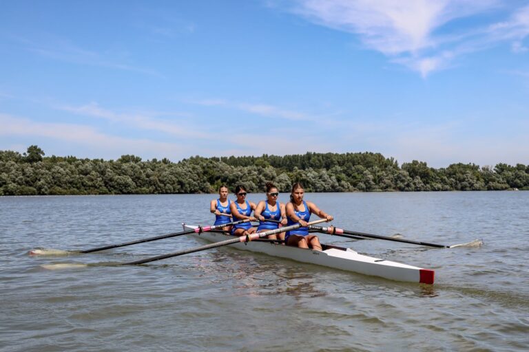 Close-up of structured athletic rowing shorts showing waistband and seam construction